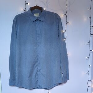 Lucky Brand Light Blue Casual Button Down Shirt